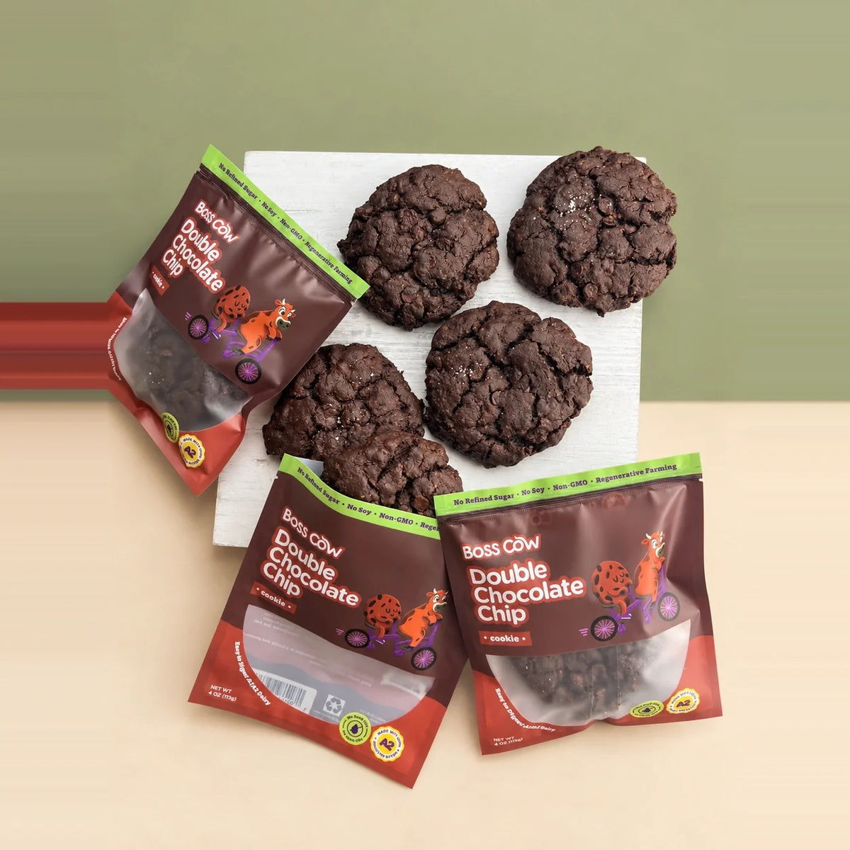Double Chocolate Chip Cookie