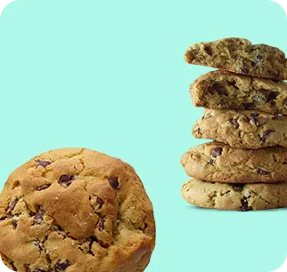 Gluten-free chocolate chip cookie made with natural ingredients and A2 dairy.